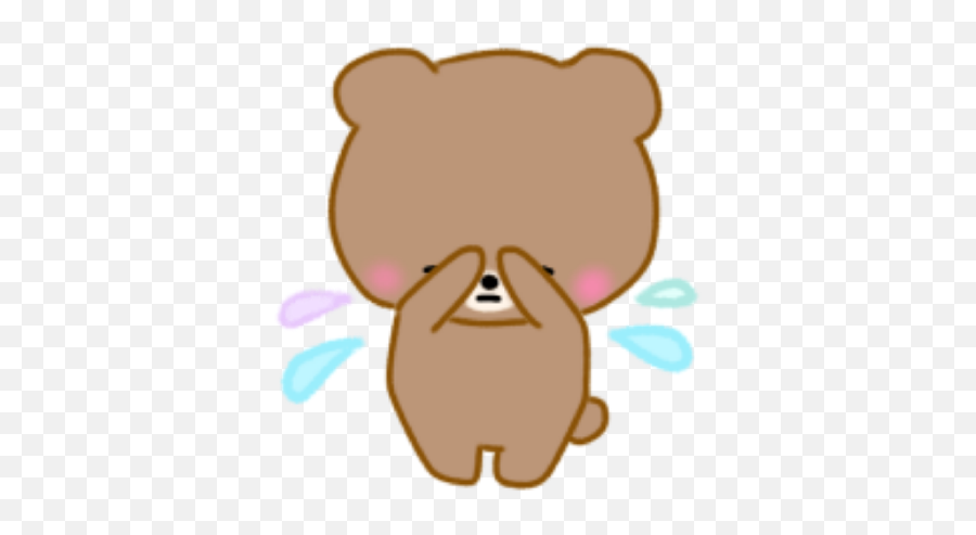 Sticker Maker - Cute Teddy Bear Emoji,Animated Emojis Shaking Head