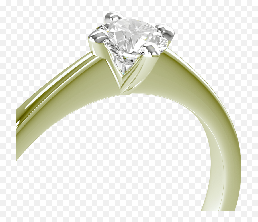 18k White Gold Engagement Ring With 016ct Diamond And 017ct Diamond Emoji,Diamonds Emoji