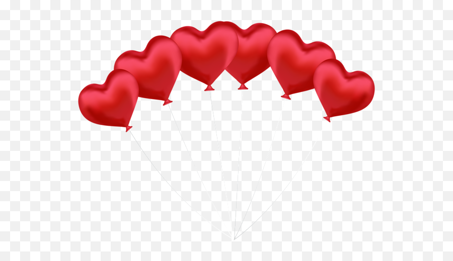 Heart Balloons Transparent Png Clip Art Image Happy Emoji,Balloons Emoji