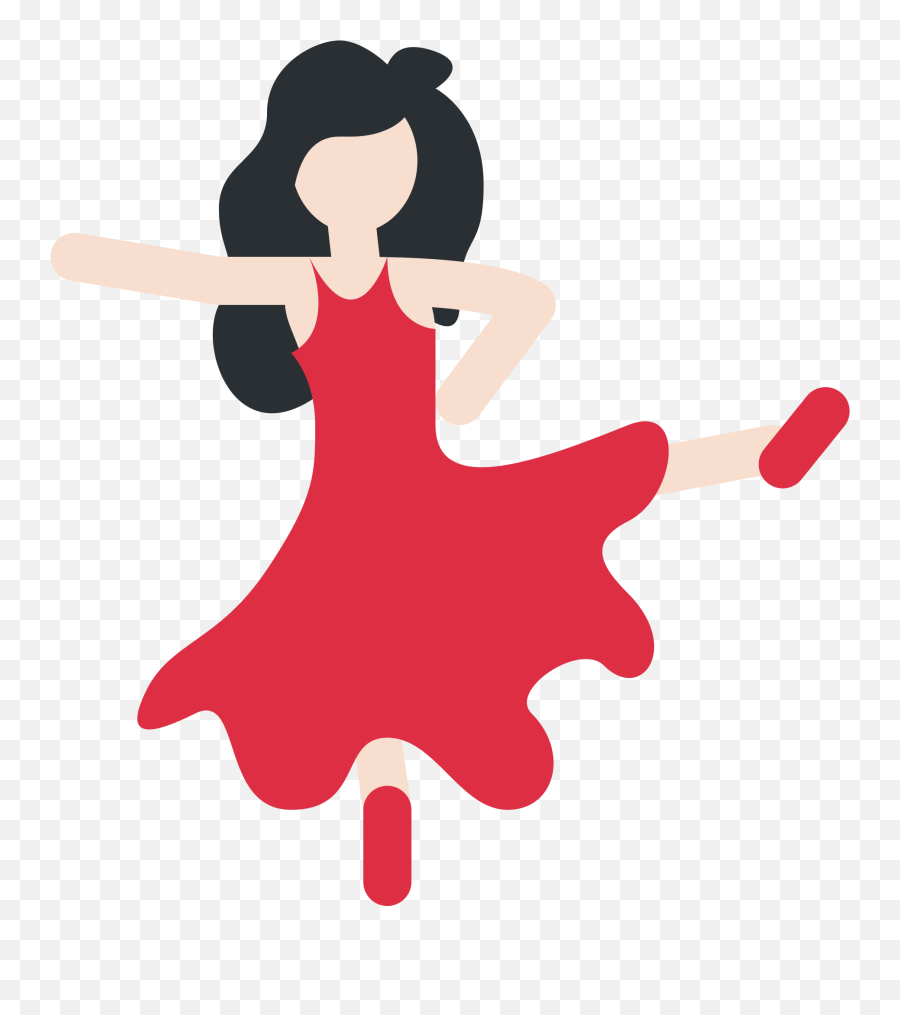 Open - Dance Emoji Png Clipart Full Size Clipart 3913350 Emoji Girls Dancing Png,-* Emoji Meaning