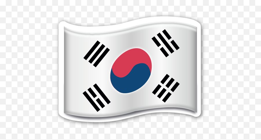 Korean Flag Emoji Png Transparent Png - Korea Flag Emoji Png,Flag Emoji