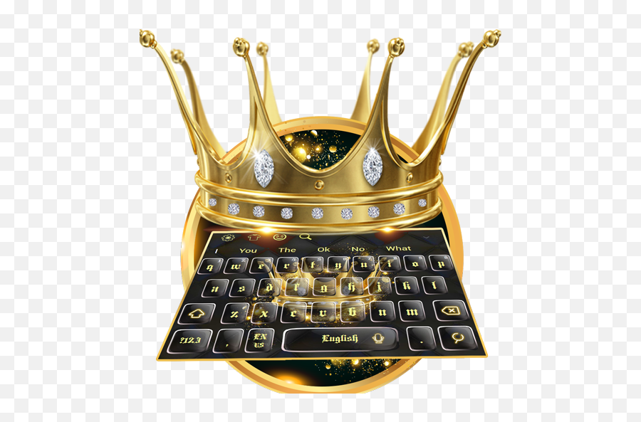 Luxe Crown Keyboard - Office Equipment Emoji,Crown Diamond Emoji