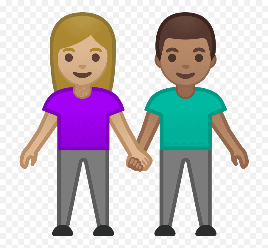 Man Holding Hands Emoji Clipart - Couple Holding Hands Emoji,Man Emojis