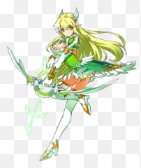 Grand Archer - Elwiki Anime Archer Girl Png Emoji,Elsword Erbluhen Emotion Guide