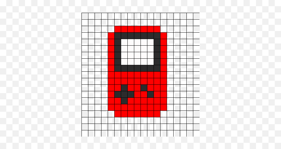 Hama Beads Patterns Perler Beads - Hama Beads Game Boy Emoji,Gameboy Emoji