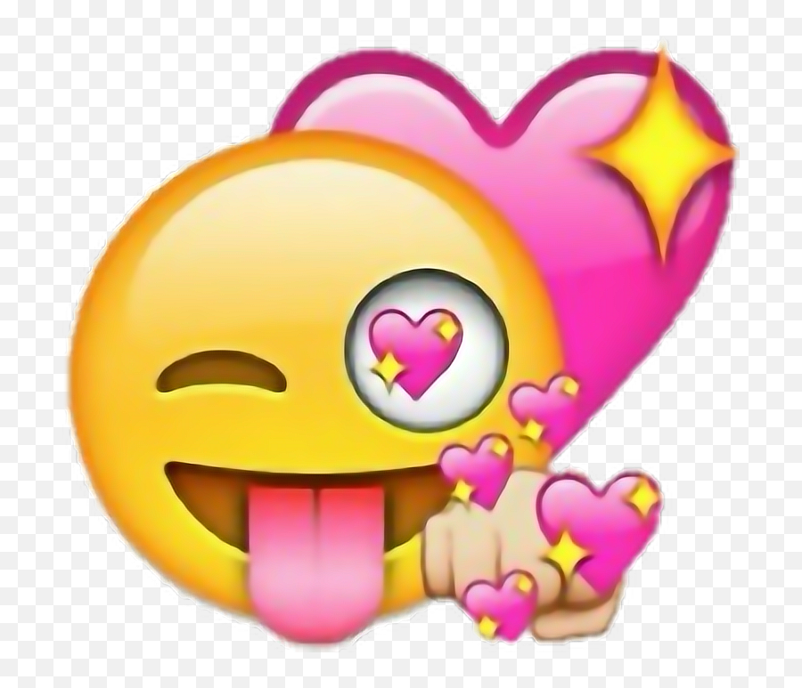 Emoji Tumblr Kawaii Anime Love Sticker - Coeur Emoji,Anime Heart Emoji