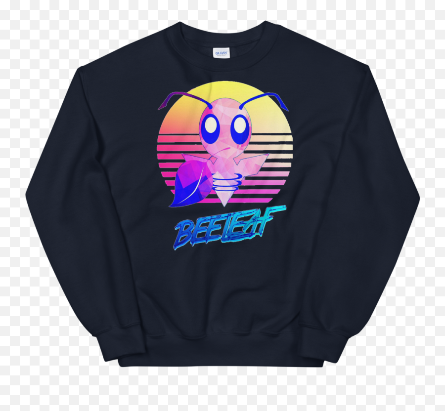 Retro 80s Mix U2013 Beeleafcrewclothing - Crew Neck Emoji,80s Retro Emoticon