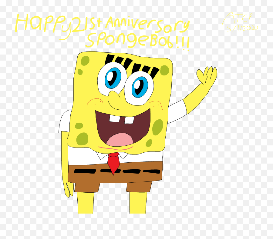 Happy 21st Anniversary - Happy Emoji,Spongebob Squarepants Dramatic Emoticons