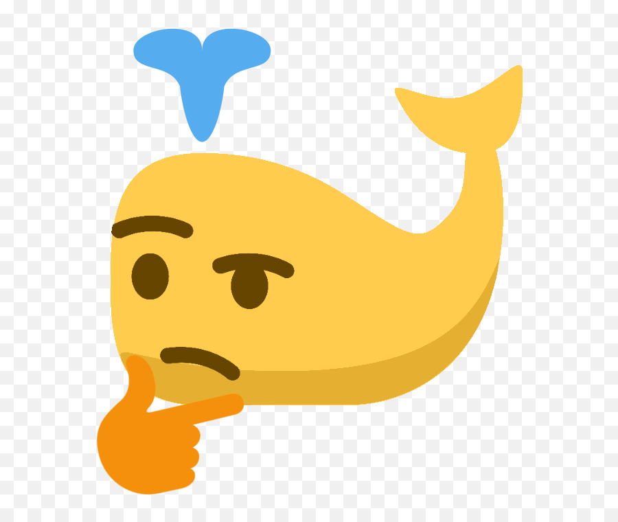View Samegoogleiqdbsaucenao Whalethink - Thinking Emoji Transparent Thinking Emoji,Think Emoji