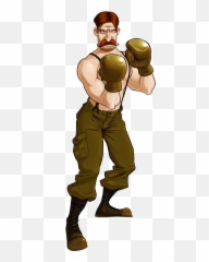 Von Kaiser - Von Kaiser Punch Out Wii Characters Emoji,Laughing Crying Emoji Mii Qr Code