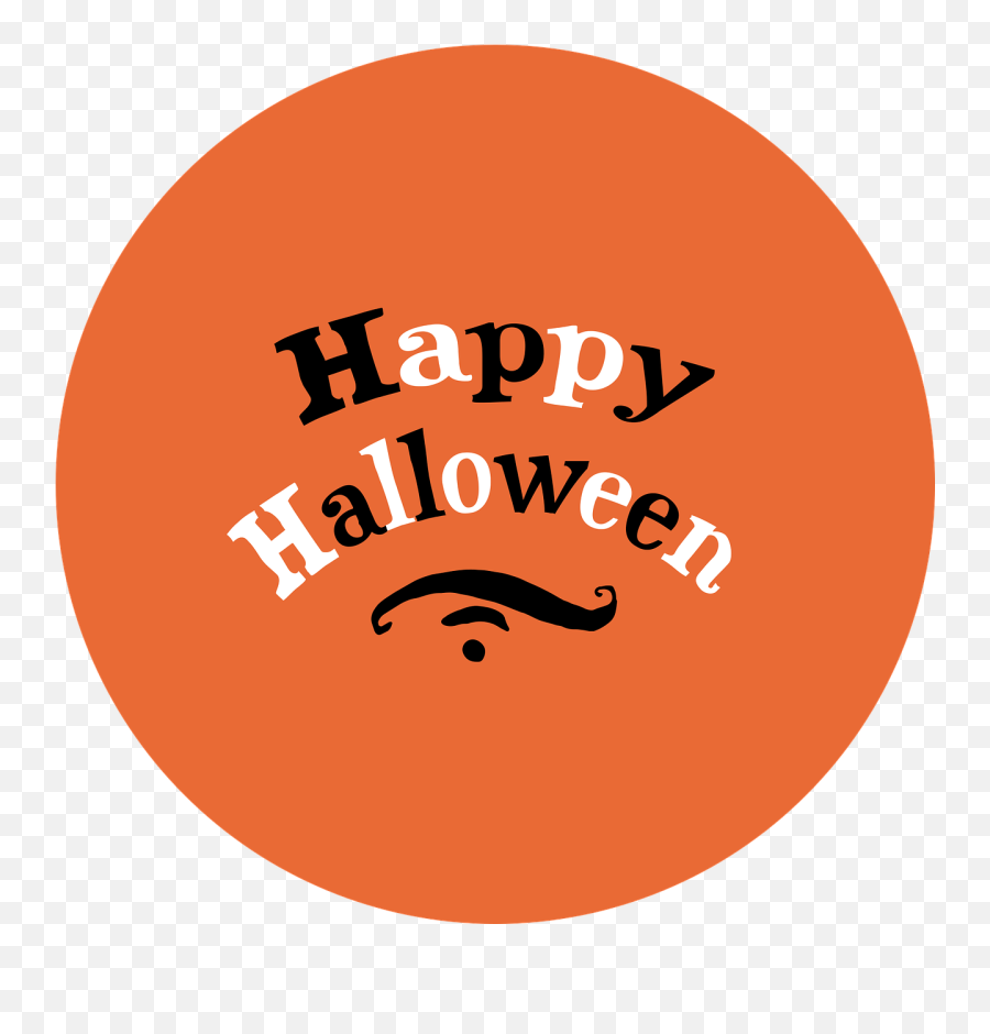 Download Free Photo Of Happy Halloween1 - Inchbuttonround Dot Emoji,Round Circle Faces For Emotions