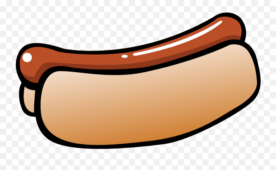 Free Hot Dog Cartoon Png Download Free - Plain Hot Dog Clip Art Emoji,Hot Dog Emoji