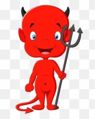Demon Png Transparent - Cartoon Devil Png Emoji,Tazmanian Devil Cartoon Emojis