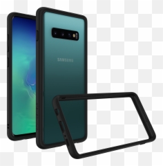 Rhinoshield Crashguard Bumper - Samsung Galaxy S10 Black Rhinoshield Crashguard S10 Emoji,How To Add Emoji To Your Samsung Galaxy S4
