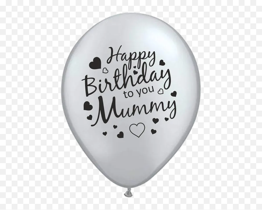 The Magic Balloons Store - Happy Birthday Mom Latex Balloons Birthday Emoji,Birthday Emoji Chain Text