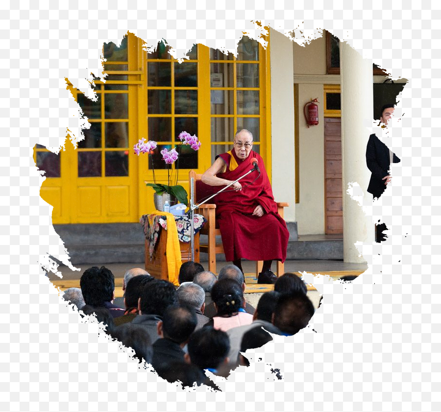 His Holiness Dalai Lama Visiting Chandigarh University - Religion Emoji,Dalai Lama Overcoming Negative Emotions