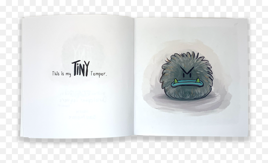 100 Copies Of My Tiny Temper Hardcover - Horizontal Emoji,Illustrated Or Board Books That Represents Emotion And Feeling