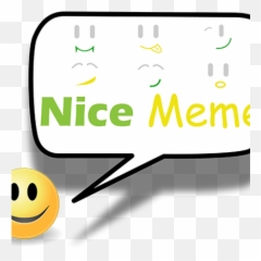 Nice Meme Itsnicememe Twitter Emoji,Emoticon Text Memes