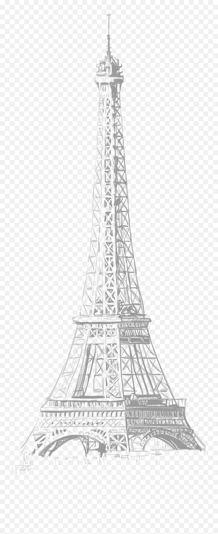 Free Eiffel Tower Silhouette Png Download Free Clip Art - White Eiffel Tower Transparent Emoji,Eiffel Tower Emoji Iphone