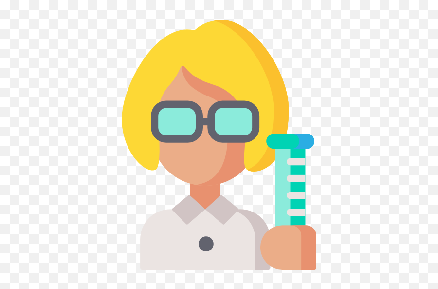 Científico - Iconos Gratis De Personas Emoji,Emojis De Mujeres Trabajadoras