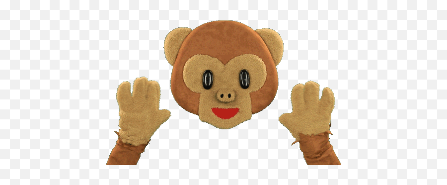3 - Cute Monkey Emoji Gif,Sonic Boom Emoji Plush