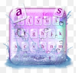 Heart Water Drop Keyboard - Girly Emoji,Shark Emoji Keyboard