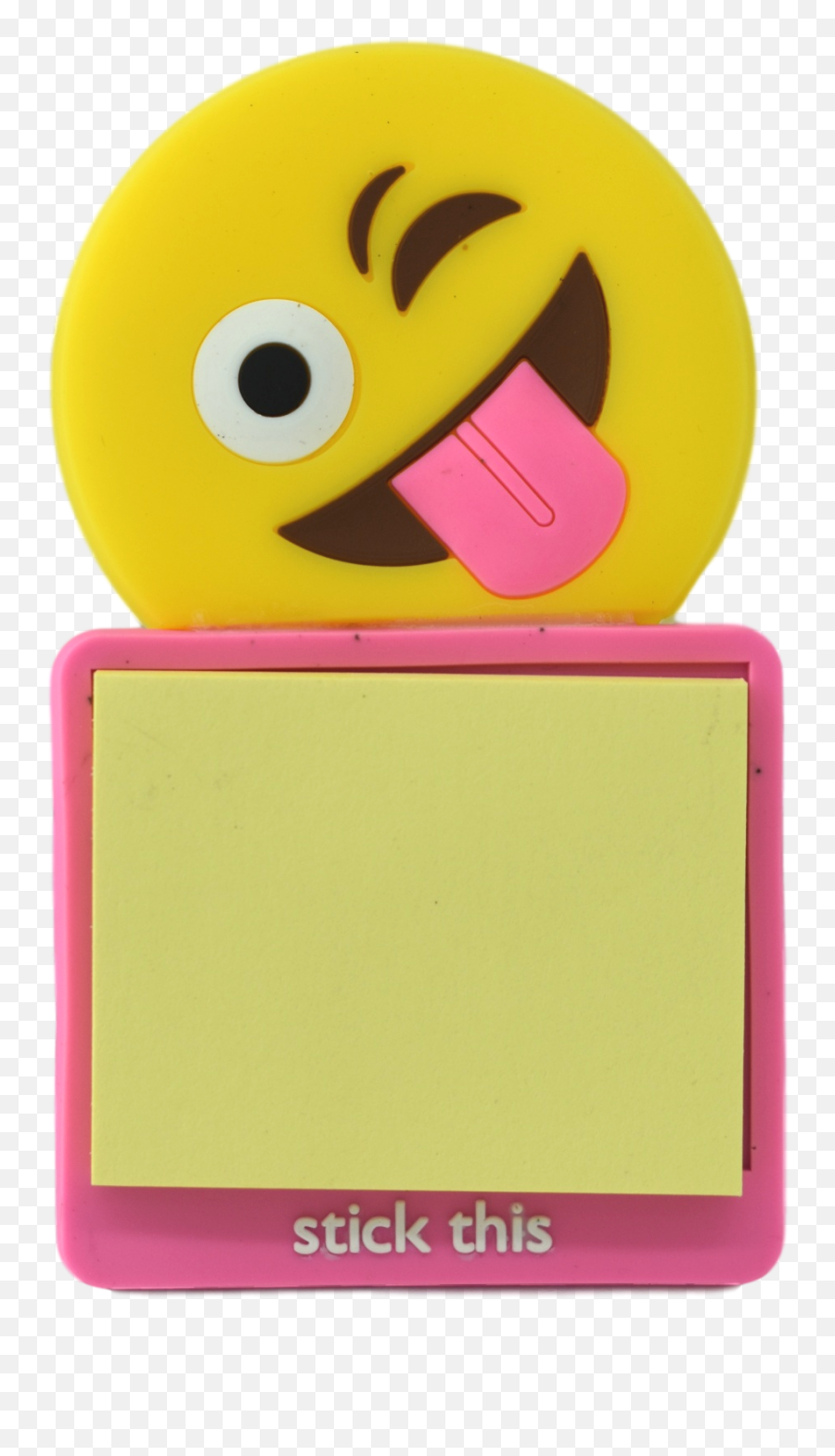 Magnetic Sticky Notes - Winky Face With Tongue Walmartcom Happy Emoji,Diy Emoji Decorations