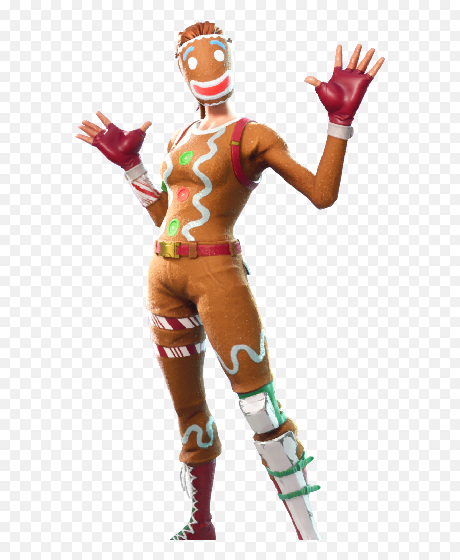 Fortnite Ginger Gunner Skin - Png Styles Pictures Emoji,Gingerbread Man Emoji