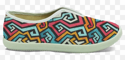 Custom Print Plimsoll Emoji,Kicking Lady Emoji