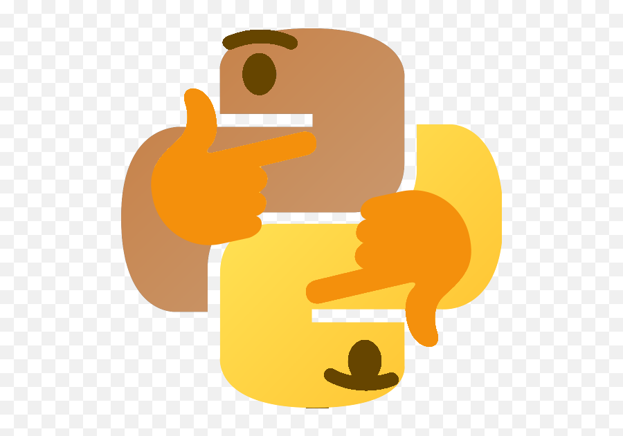 Thonk - Python Thinking Emoji,Thonk Emoji