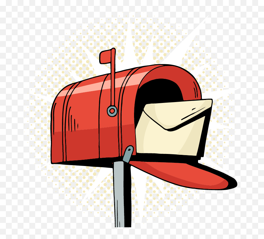 Cartoon Transparent Mailbox Clipart - Happy World Post Day 2020 Emoji,Mailbox Emoji