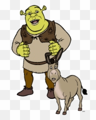 Free Shrek Clipart Download Free Clip - Shrek And Donkey Clipart Emoji,Shrek Emoticon
