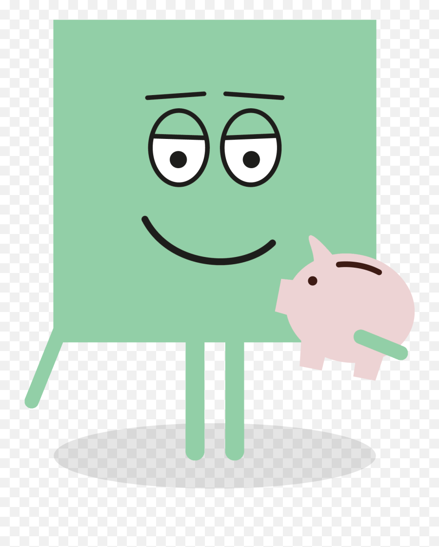 Download Green Piggy Bank - Archive Png Image With No Happy Emoji,Piggy Emoticons
