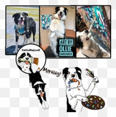 Border Collie Personalized Cartoon U0026 Emoji Colliemoji - Collar,Dog Emoji Shirt