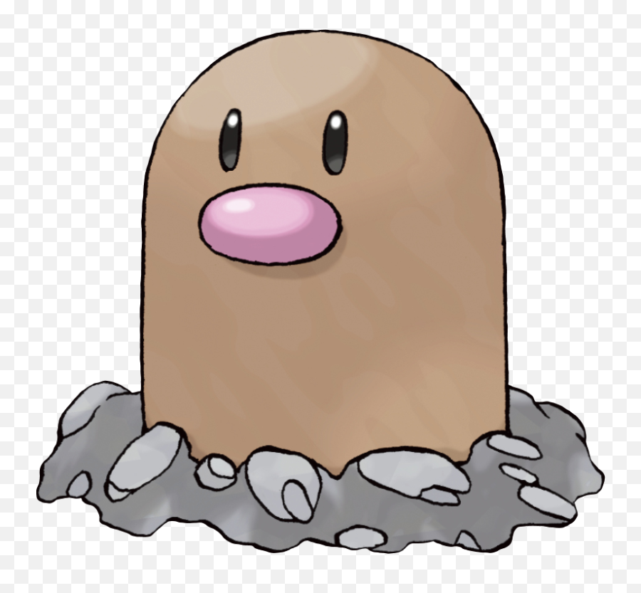 Diglett - Diglett Png Emoji,Pokemon Emotion Theme