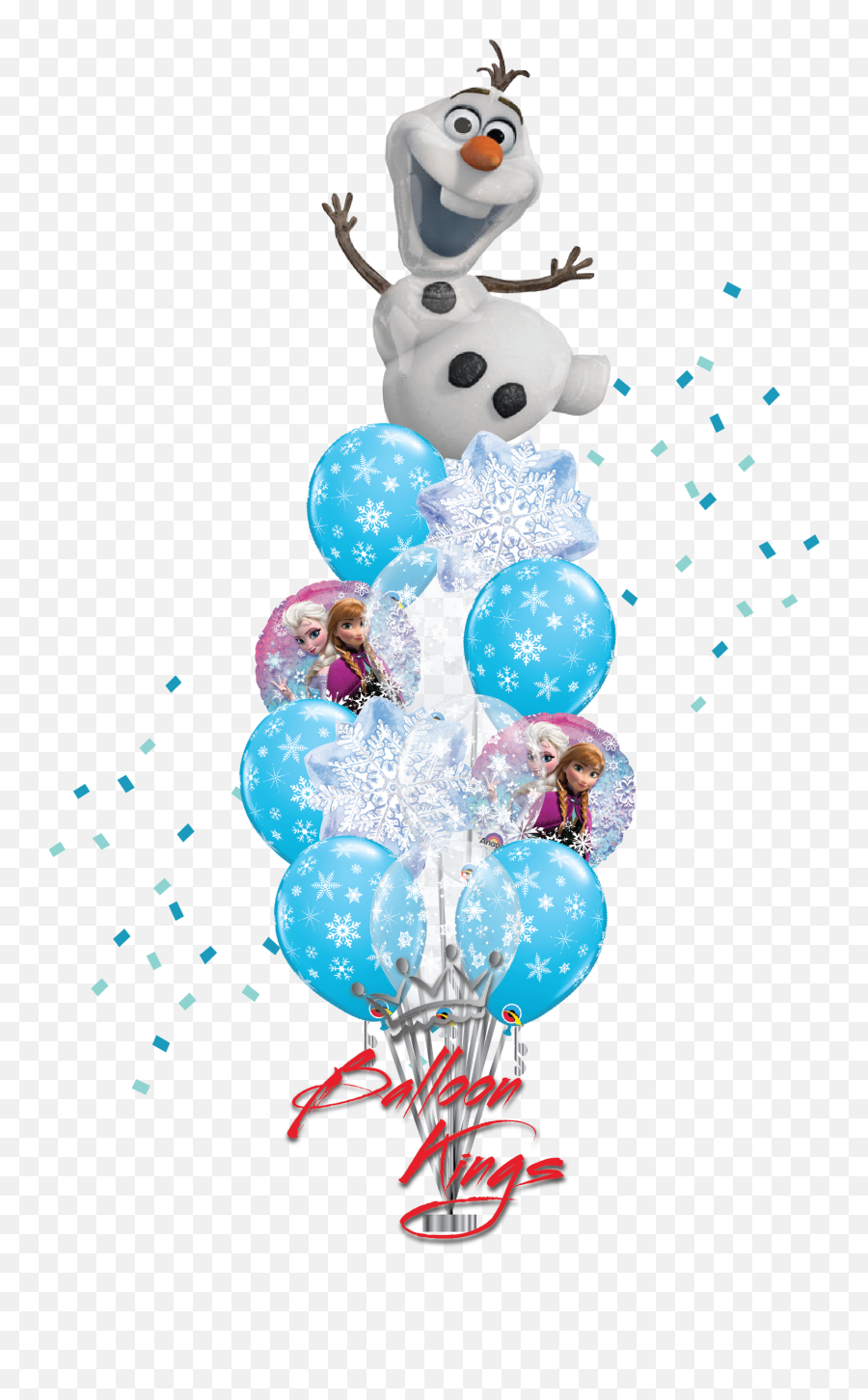 Olaf Frozen Bouquet - Party Supply Emoji,Olaf Emoji