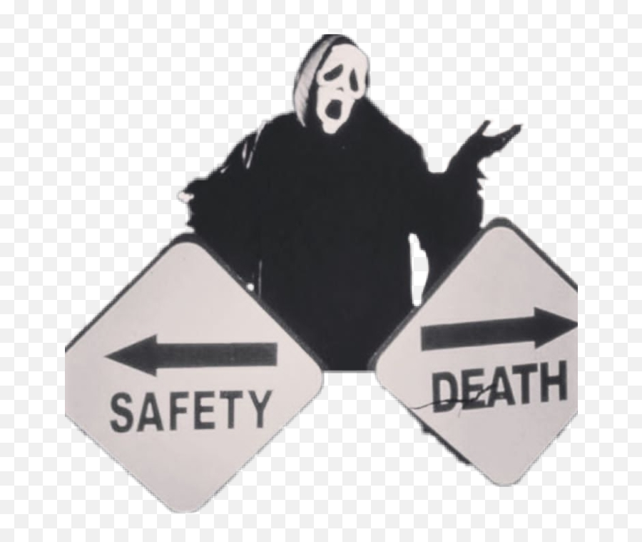 Death Grimreaper Grim Reaper Goth - Aesthetic Black And White Horror Emoji,Grim Reaper Emoji