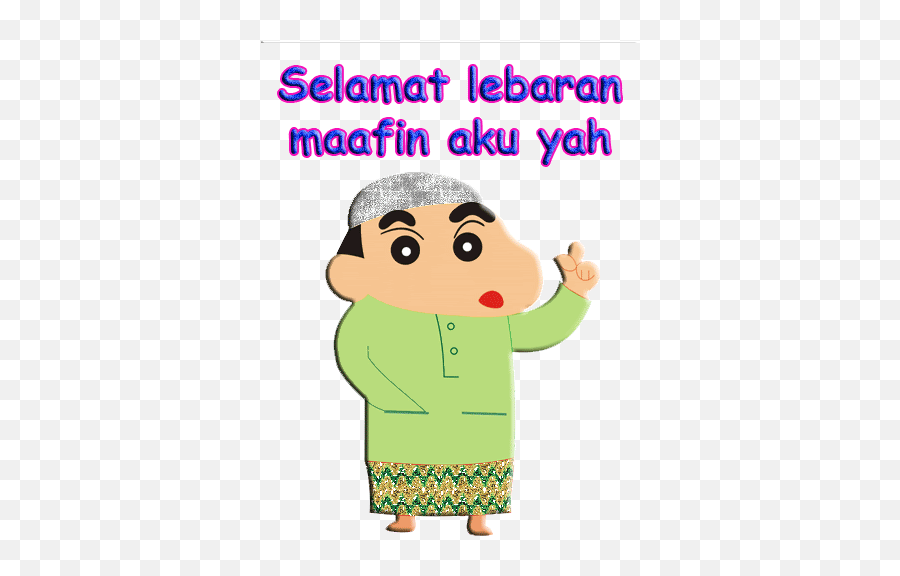 Kartu Ucapan Idul Fitri Animasi - Happy Emoji,Emoticon Bergerak Lucu Gif