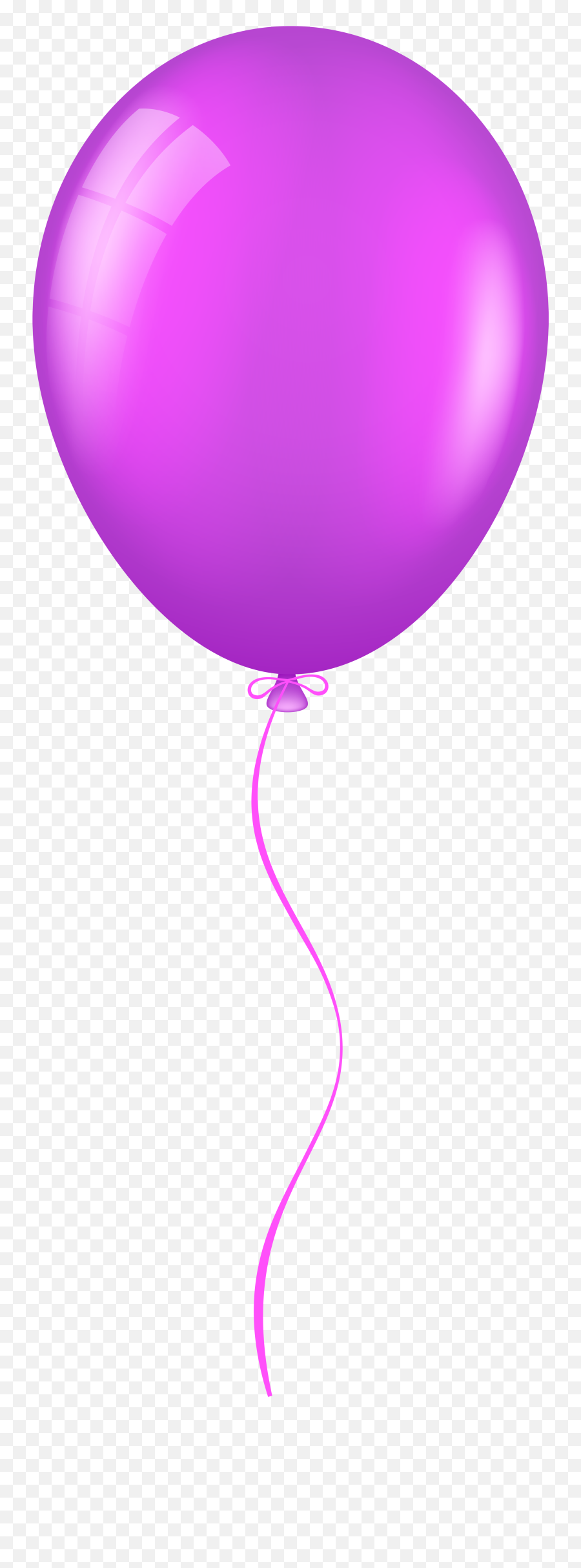 Transparent Background Purple Balloon - Transparent Background Balloon Clipart Emoji,Balloon Emoji Png