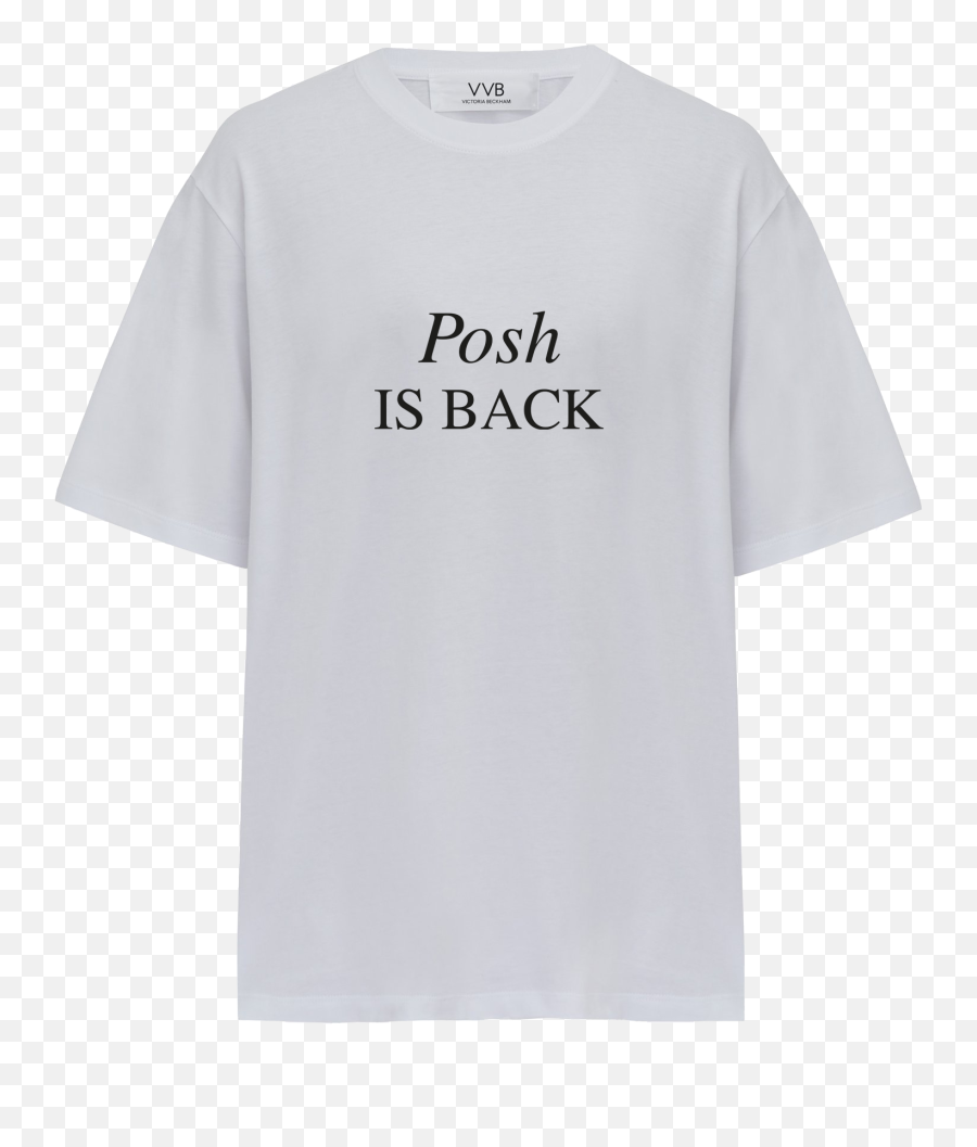The Posh Is Back T - Victoria Beckham Beauty Tshirt Emoji,Emotion 98.3 Shirt