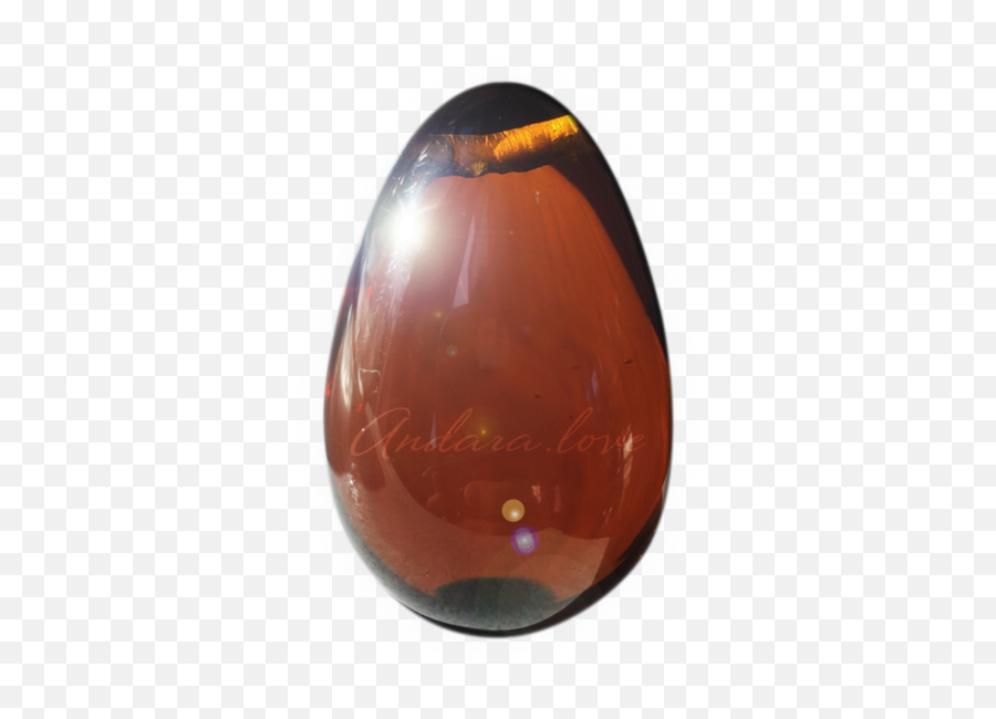 Andara Yoni Egg - Shaman Chritos Brown Oval Emoji,Monatomic Rhodium Emotions