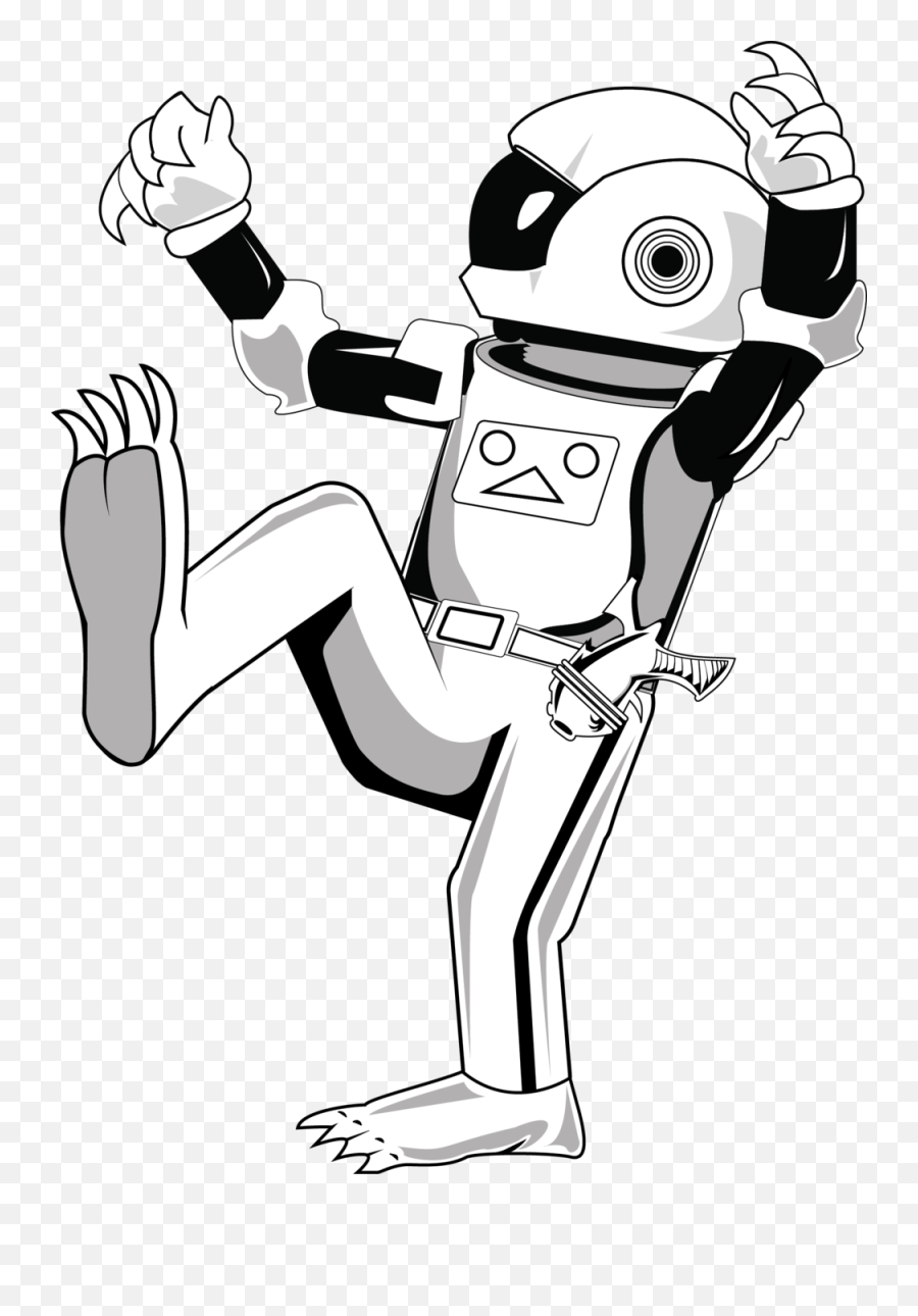 Blakebot5000 Emoji,White Background Cartoon Person With A Anticipation Look Emotion