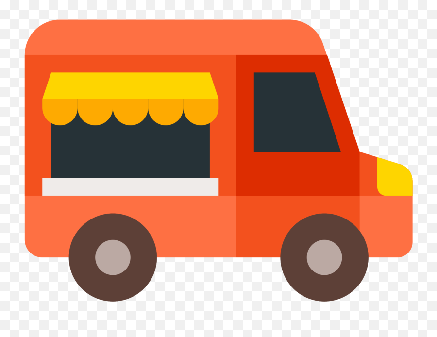 Food Truck Icon - Food Truck Png Vector Emoji,Truck Of Emoji