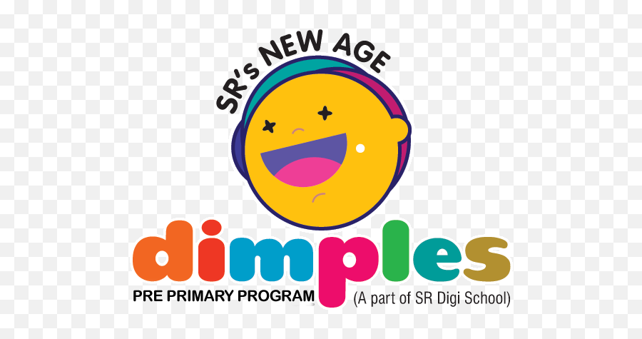 Preprimary U2013 Sr Digi School - Logo Sr Digi School Emoji,Emoticon Smiley With Dimples