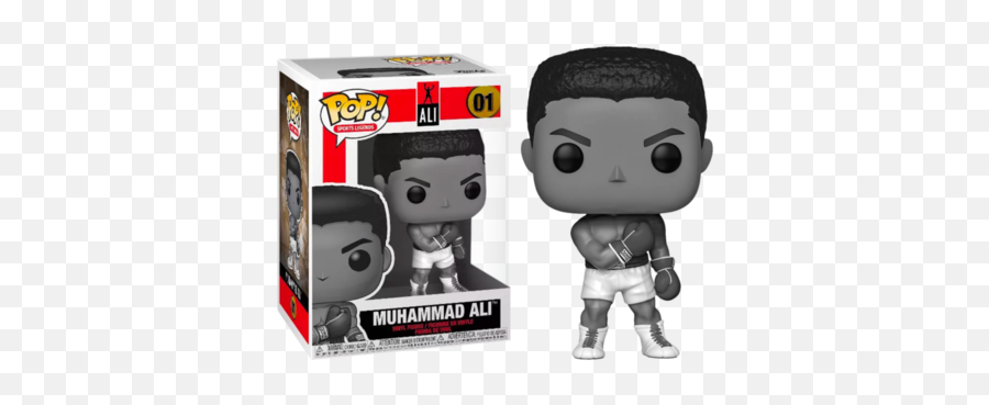 Funko Pop Vinyl Sports Legends Muhammad Ali Black And White - Muhammad Ali Funko Pop Emoji,Emoji Movie Happy ,eal