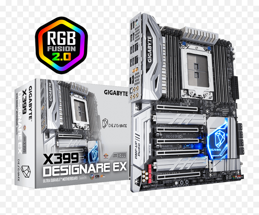 X399 Designare Ex Rev 10 Gallery Motherboard - X399 Gigabyte Designare Ex Emoji,Data Emotion Chip Manfunctioning