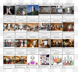 Lip Dub Video Story Board 12 Storyboard Por Ppattamasaevi - Cocktail Video Story Board Emoji,2 Female S&m Emojis And 1 Male S&m Emoji