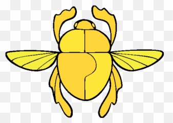 Aladdin Black And White - Aladdin Golden Scarab Beetle Emoji,Genie Lamp Emoji