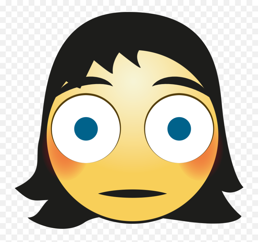 Hair Girl Emoji Png Photos - Laughing Girl Emoji,Emoticon Girl With Hand