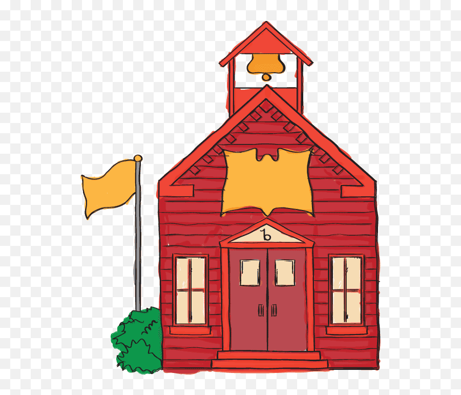 School Animated Gif Png Images - School House Transparent Animated Gif Emoji,Stopwatch Runners Emoticon Animated Gif